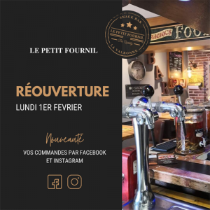 Lire la suite à propos de l’article 1er février : Réouverture du Petit Fournil